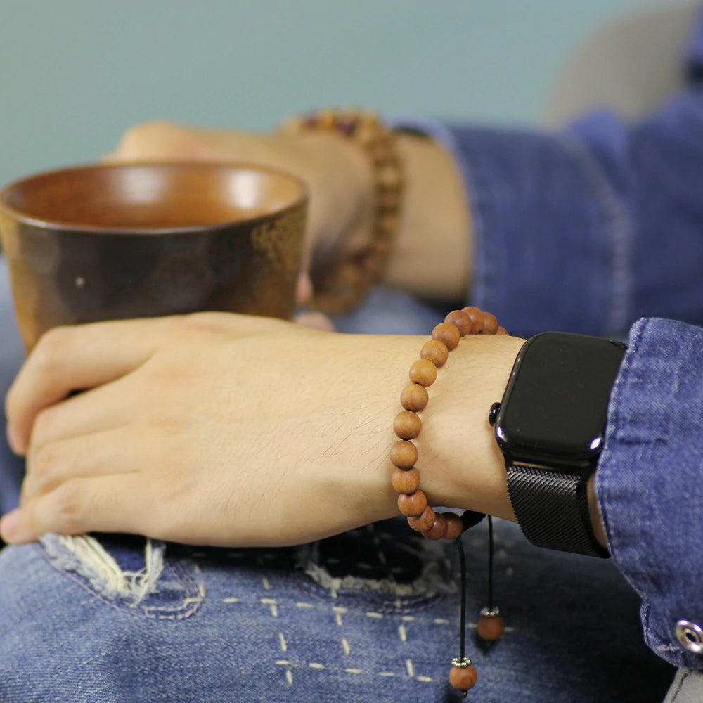 Aged Sandalwood Bracelet