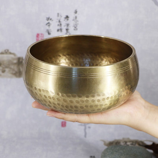 Authentic Hand-Hammered Tibetan Singing Bowl