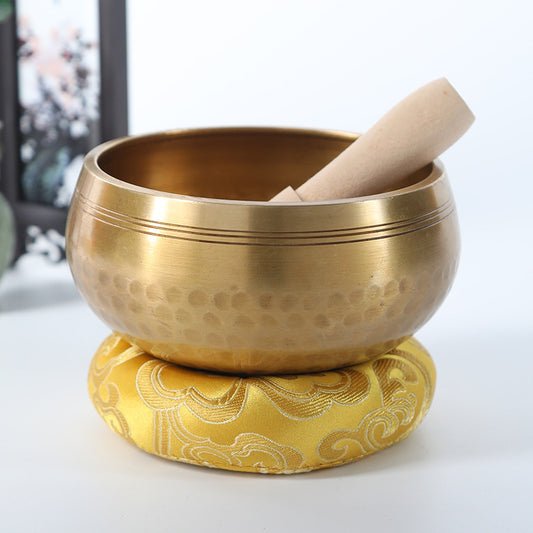 Authentic Hand-Hammered Tibetan Singing Bowl