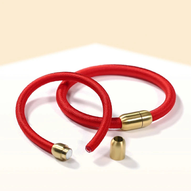 (Finished Goods) Braided Red Lucky String Bracelet