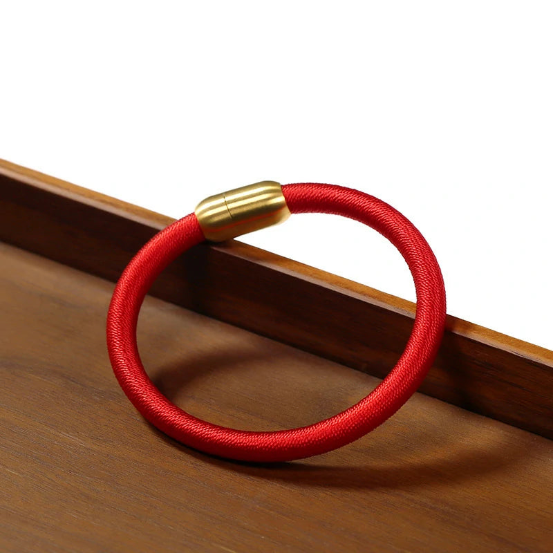 (Finished Goods) Braided Red Lucky String Bracelet