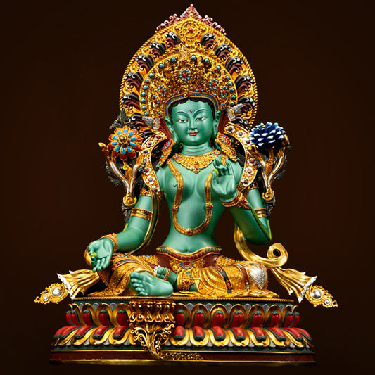Buddha Statues Green Tara