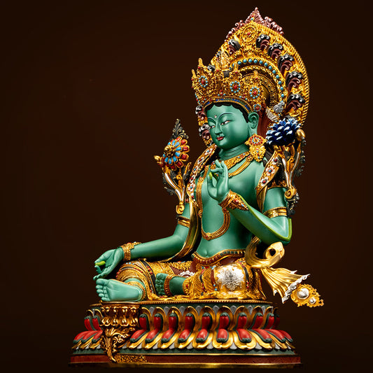 Buddha Statues Green Tara