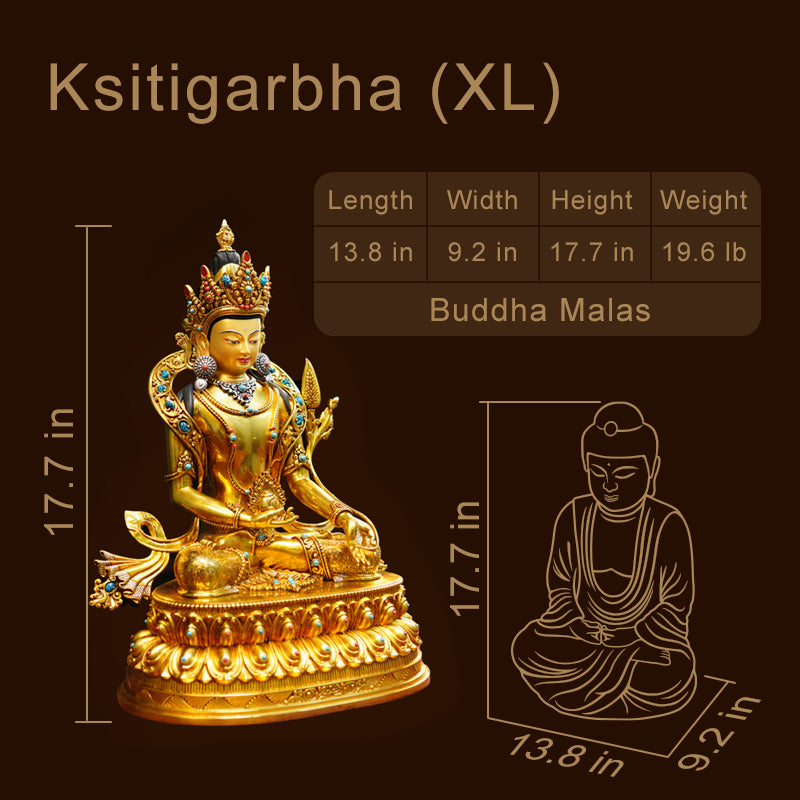 Buddha Statues Ksitigarbha Bodhisattva