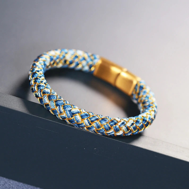 (Finished Goods) DIY Hand-woven Dragon Scale Bracelet
