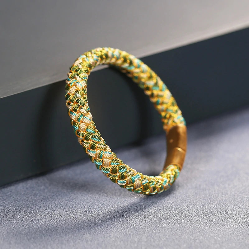(Finished Goods) DIY Hand-woven Dragon Scale Bracelet