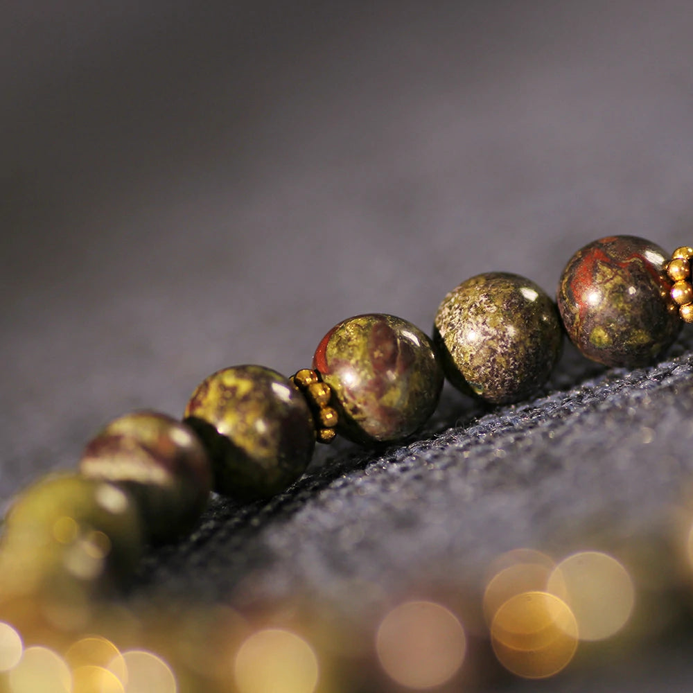 Dragon's Blood Stone Bracelet