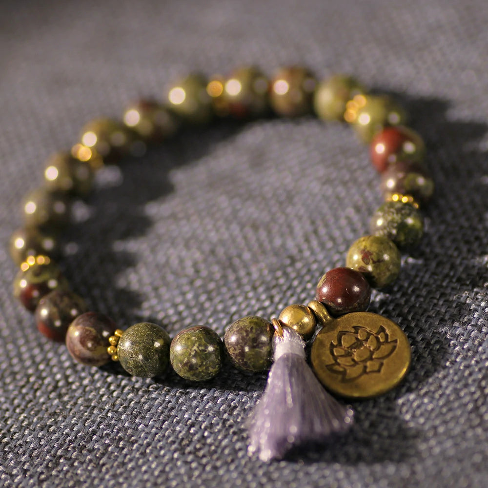 Dragon's Blood Stone Bracelet