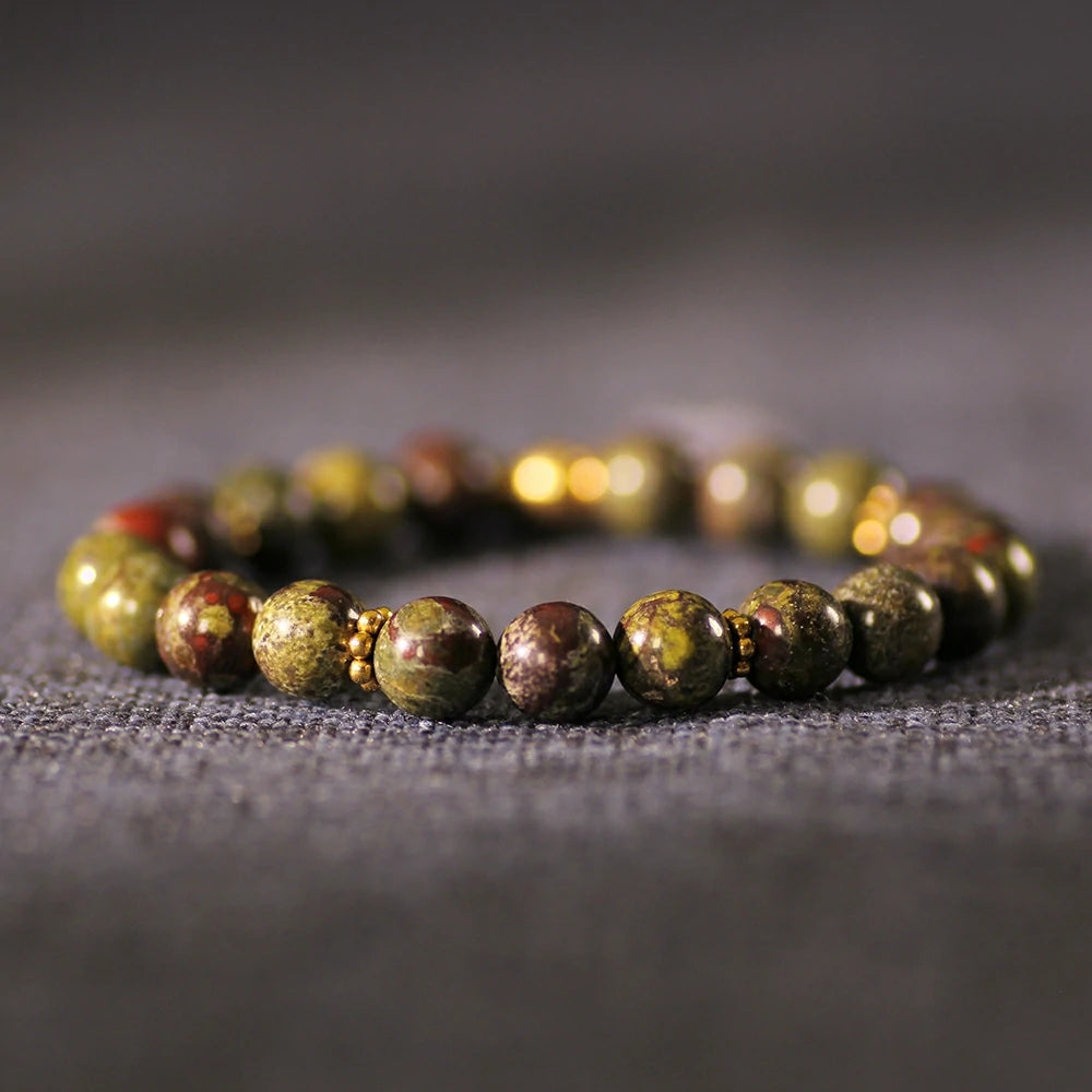 Dragon's Blood Stone Bracelet