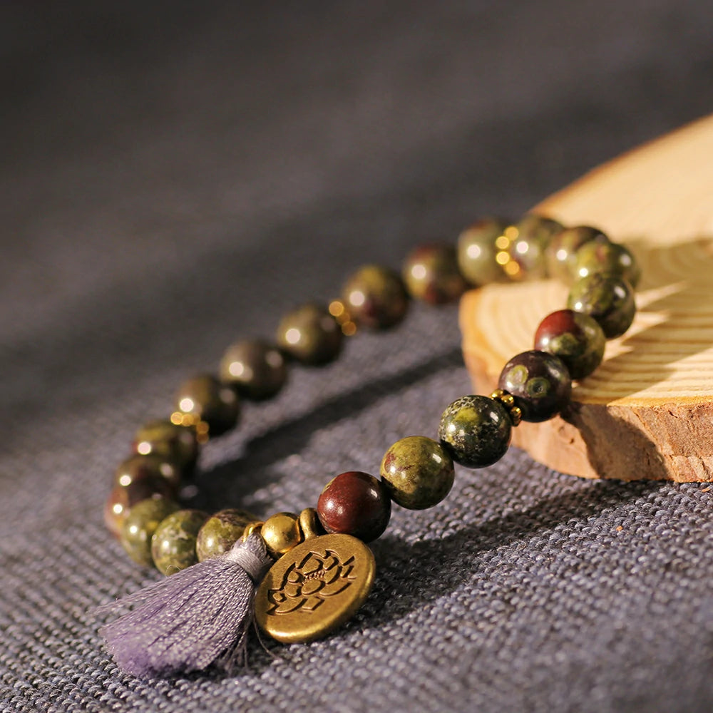 Dragon's Blood Stone Bracelet