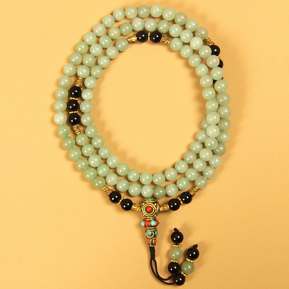 Green Aventurine Mala Beads