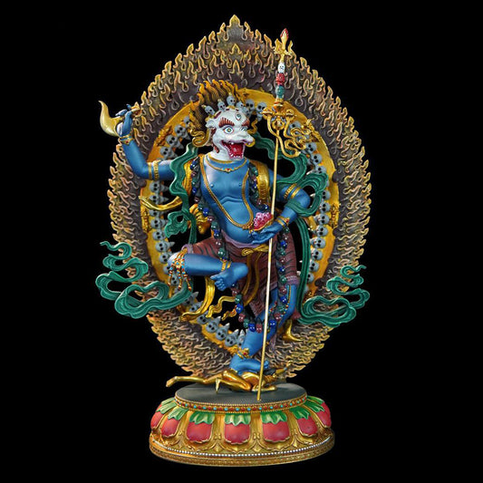 Buddha Statues Simhamukha (Lion-faced Dakini)