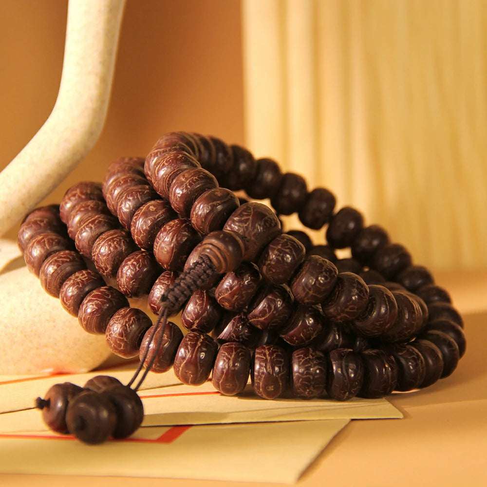 Phoenix Eye Bodhi Seed Mala Beads