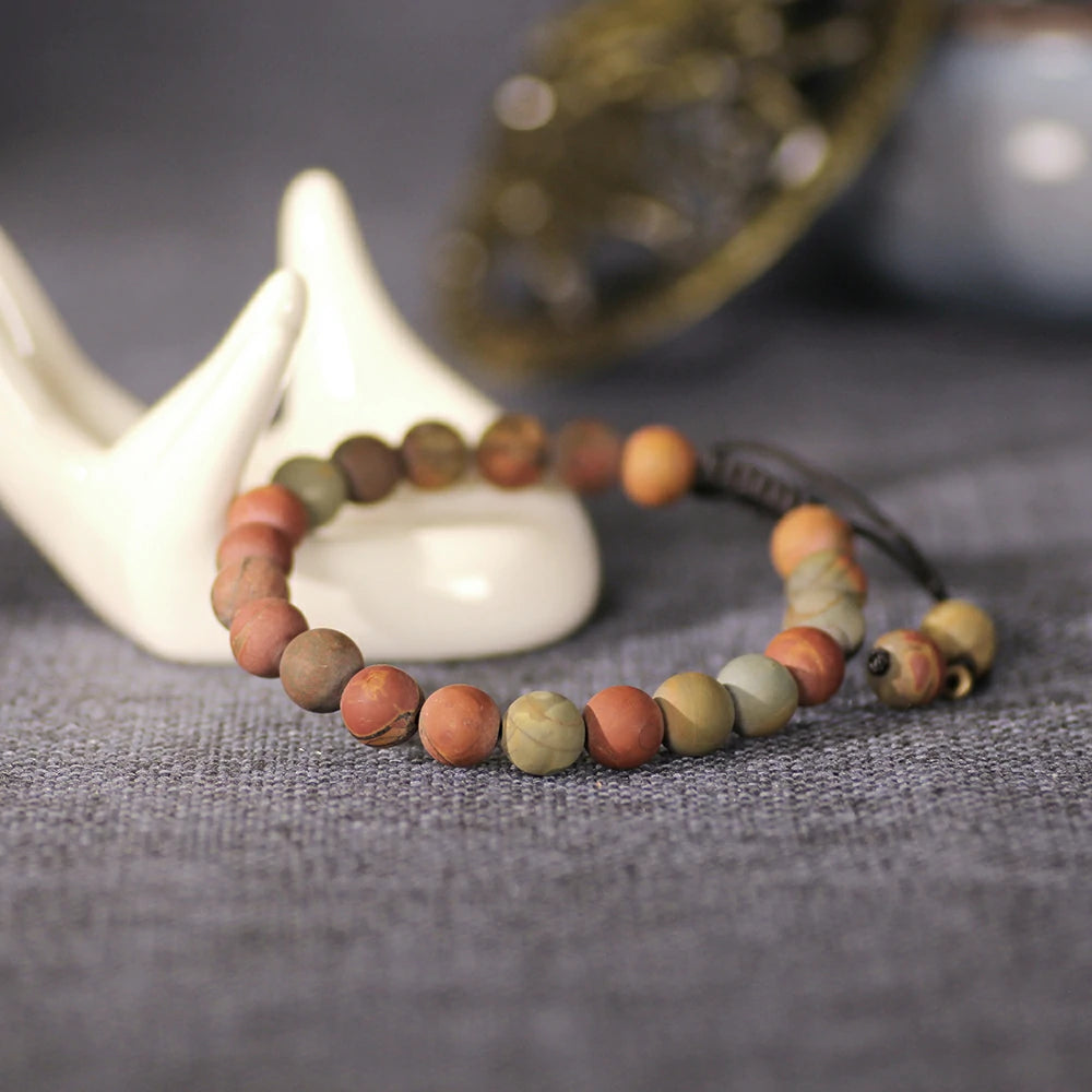 Picasso Jasper Stone Bracelet