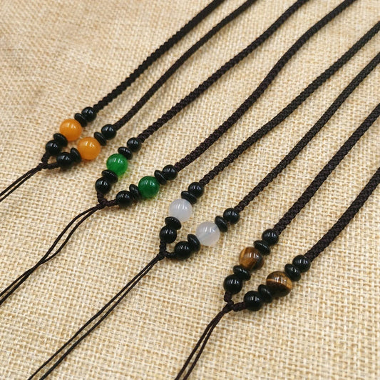 (Unfinished Goods) Tibetan DIY Hand-woven Necklace Rope-S56