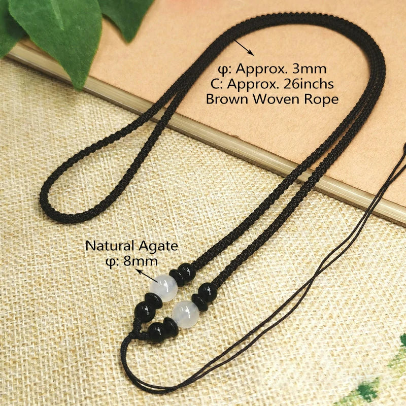 (Unfinished Goods) Tibetan DIY Hand-woven Necklace Rope-S56