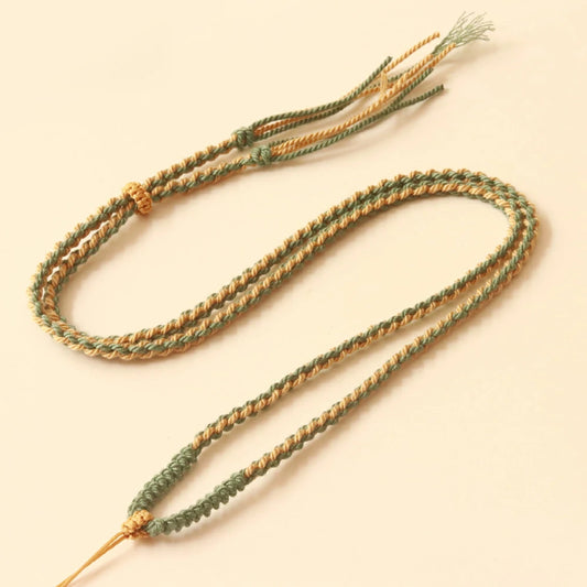 (Unfinished Goods) Tibetan DIY Hand-woven Necklace Rope-S59