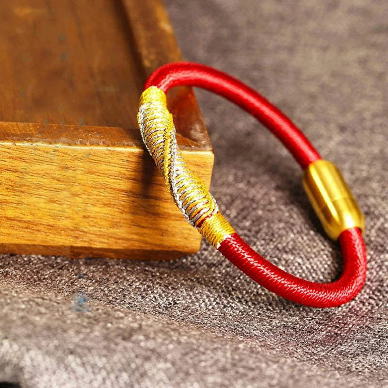 (Finished Goods) Tibetan Woven Bracelet Five Elements of The Birth Year (Metal, Wood, Water, Fire, Earth)