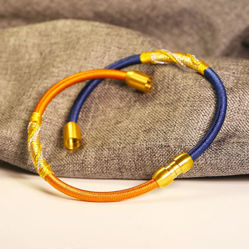 (Finished Goods) Tibetan Woven Bracelet Five Elements of The Birth Year (Metal, Wood, Water, Fire, Earth)