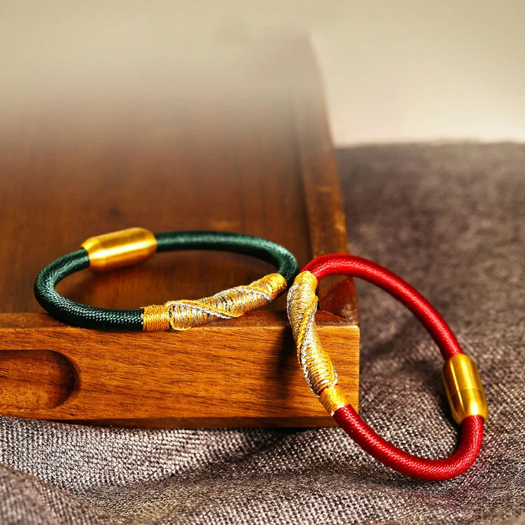 (Finished Goods) Tibetan Woven Bracelet Five Elements of The Birth Year (Metal, Wood, Water, Fire, Earth)