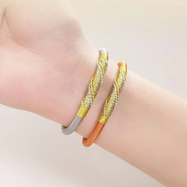 (Finished Goods) Tibetan Woven Bracelet Five Elements of The Birth Year (Metal, Wood, Water, Fire, Earth)