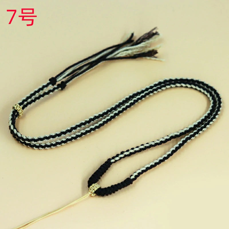 (Unfinished Goods) Tibetan DIY Hand-woven Necklace Rope-S59