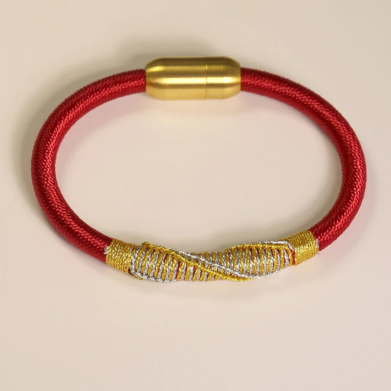 (Finished Goods) Tibetan Woven Bracelet Five Elements of The Birth Year (Metal, Wood, Water, Fire, Earth)