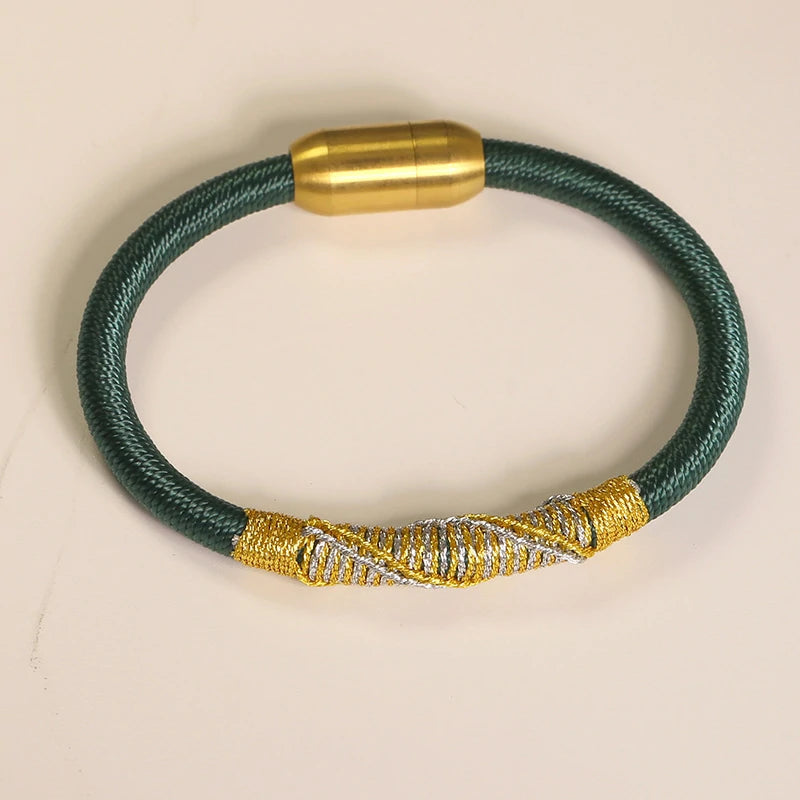 (Finished Goods) Tibetan Woven Bracelet Five Elements of The Birth Year (Metal, Wood, Water, Fire, Earth)