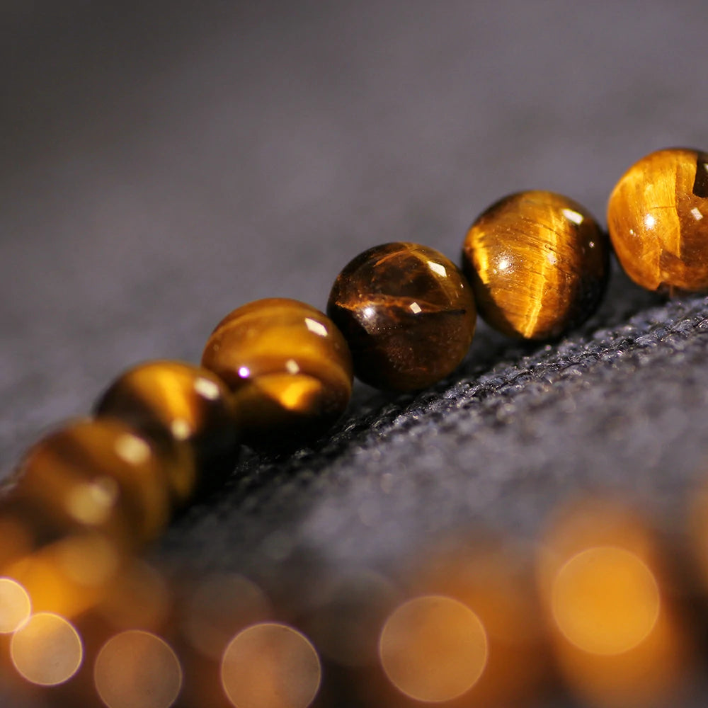 Yellow Tiger Eye Bracelet