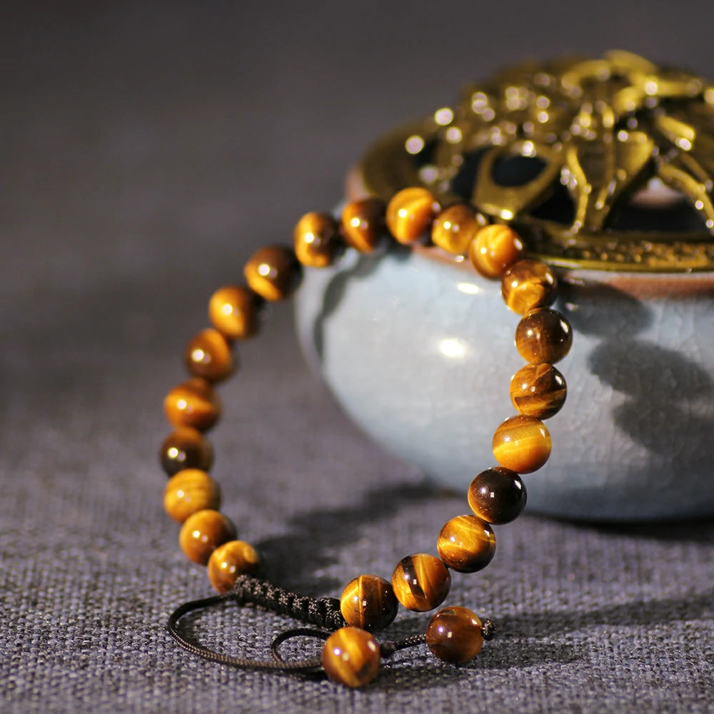 Yellow Tiger Eye Bracelet