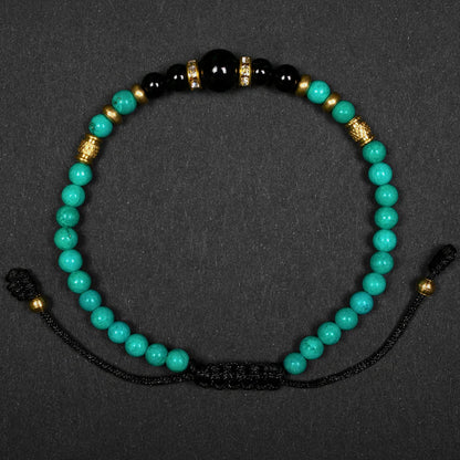 Tibetan Turquoise Elevate The Mind Bracelet