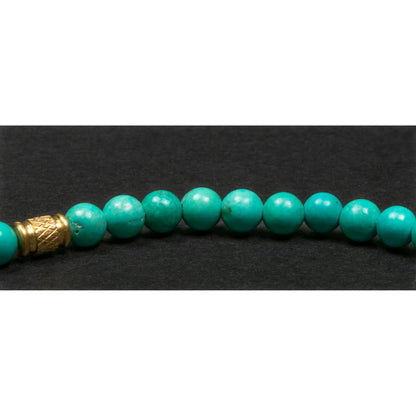 Tibetan Turquoise Elevate The Mind Bracelet