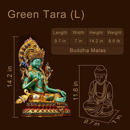 Buddha Statues Green Tara
