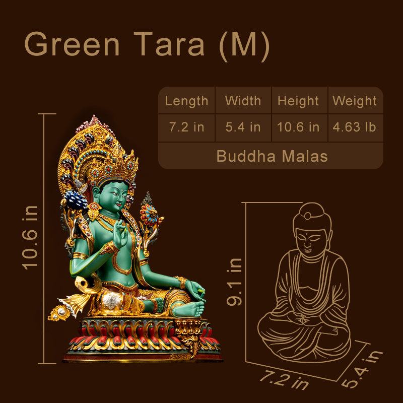 Buddha Statues Green Tara