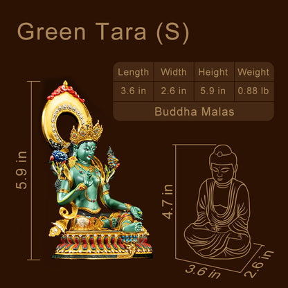 Buddha Statues Green Tara
