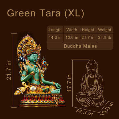 Buddha Statues Green Tara