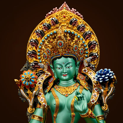 Buddha Statues Green Tara