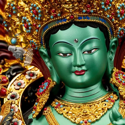 Buddha Statues Green Tara