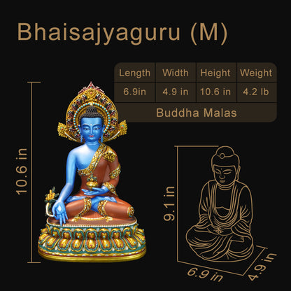 Buddha Statues Medicine Buddha (Bhaisajyaguru)