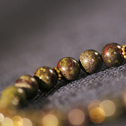 Dragon's Blood Stone Bracelet
