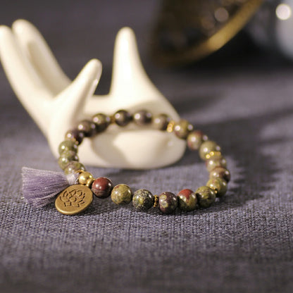 Dragon's Blood Stone Bracelet