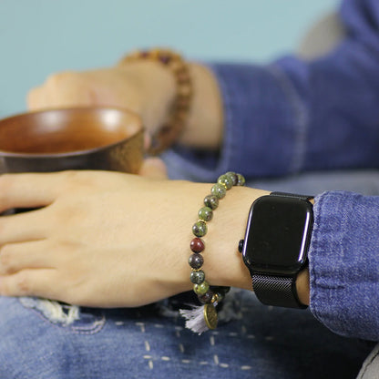 Dragon's Blood Stone Bracelet