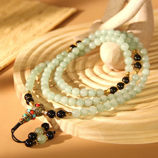 Green Aventurine Mala Beads