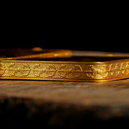 Hand-painted Tibetan Thangka Pendants - Brass Frame