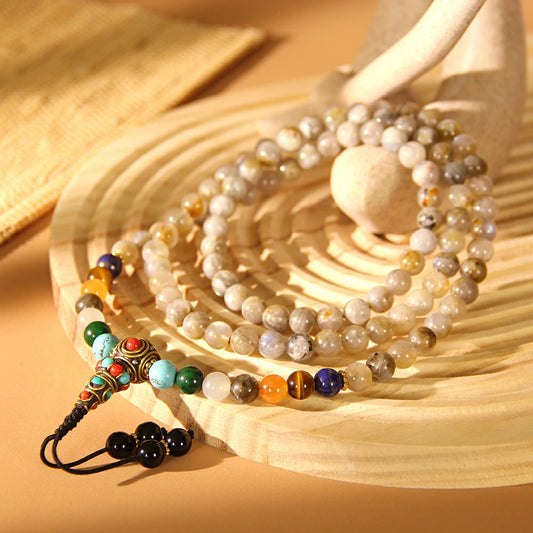 Labradorite Mala Beads