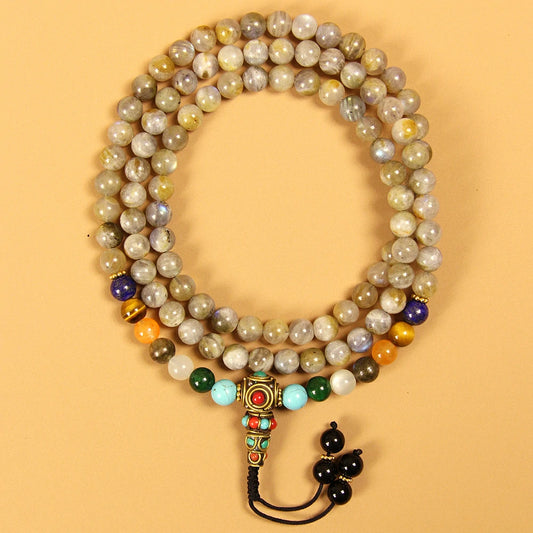 Labradorite Mala Beads