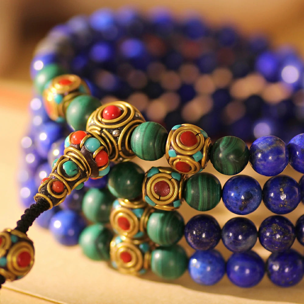 Lapis Lazuli Mala Beads