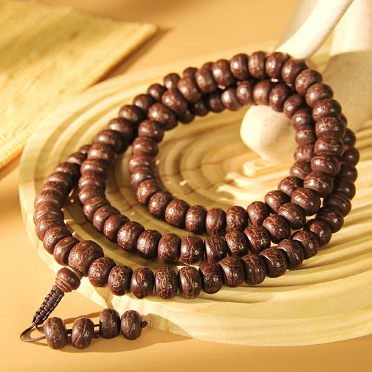 Phoenix Eye Bodhi Seed Mala Beads