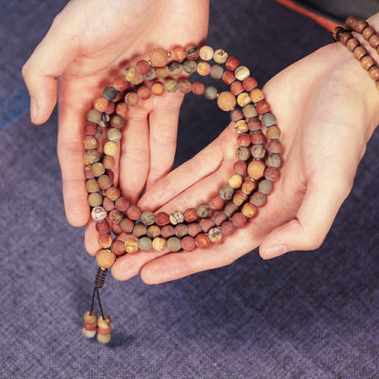 Picasso Jasper Stone Mala Beads