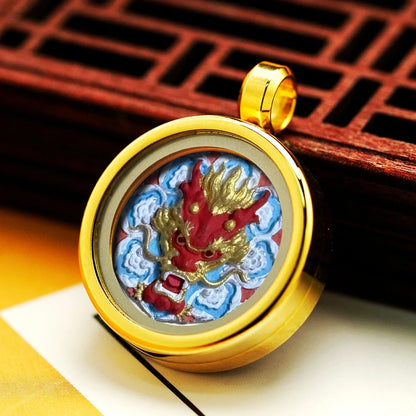 Thangka Paintings Exquisite Round Pendant